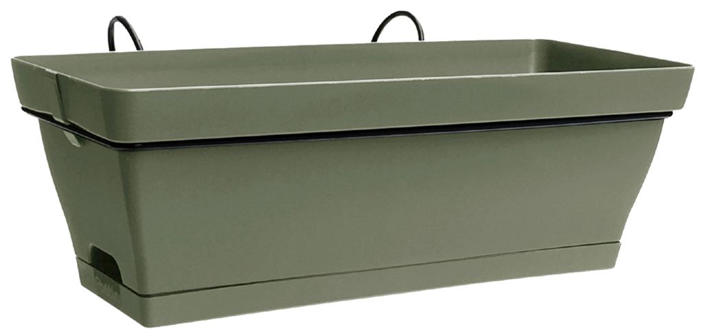 Poétic Blumenkasten-Set ROMÉO (B)490 mm khaki