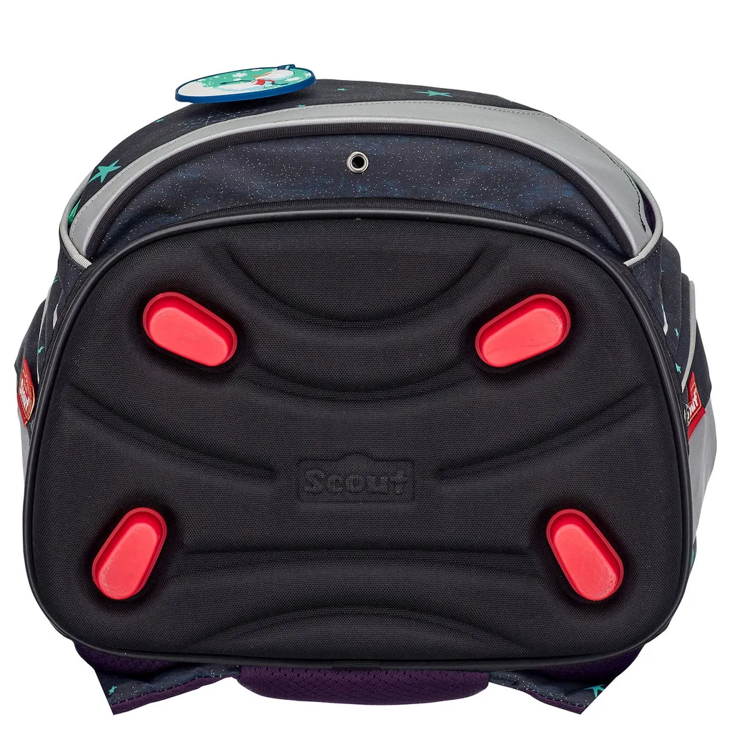 Fini le Mal de Dos avec le Cartable LED Scout Alpha Bleu Marine Set 4 p.