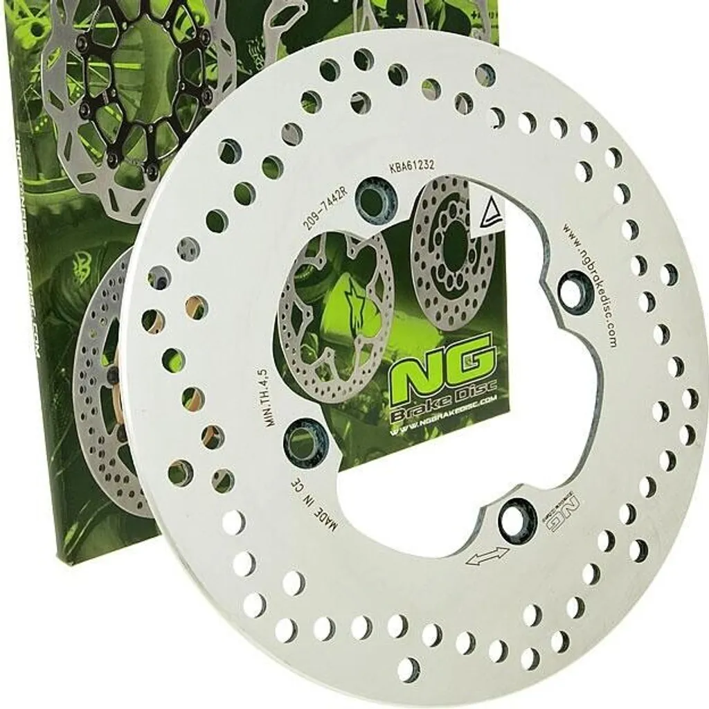 Disque de Frein NG 209 en Acier Inoxydable 5mm pour Honda CB F2 et XL V