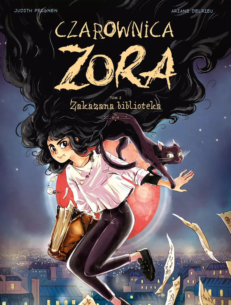 Roman en polonais Czarownica Zora 2 pour lecture enfant bilingue