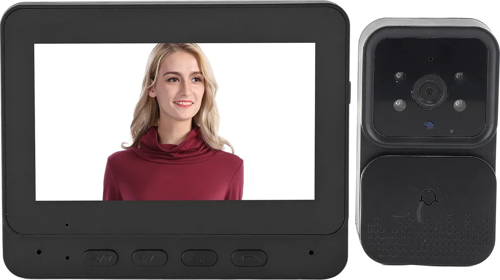 Interphone Vidéo pour Maison Connectée avec Contrôle à Distance WiFi