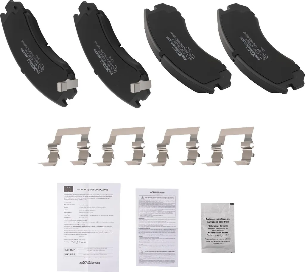 Plaquettes de frein pour Citroën C-Crosser et Peugeot 4007 2007-2013