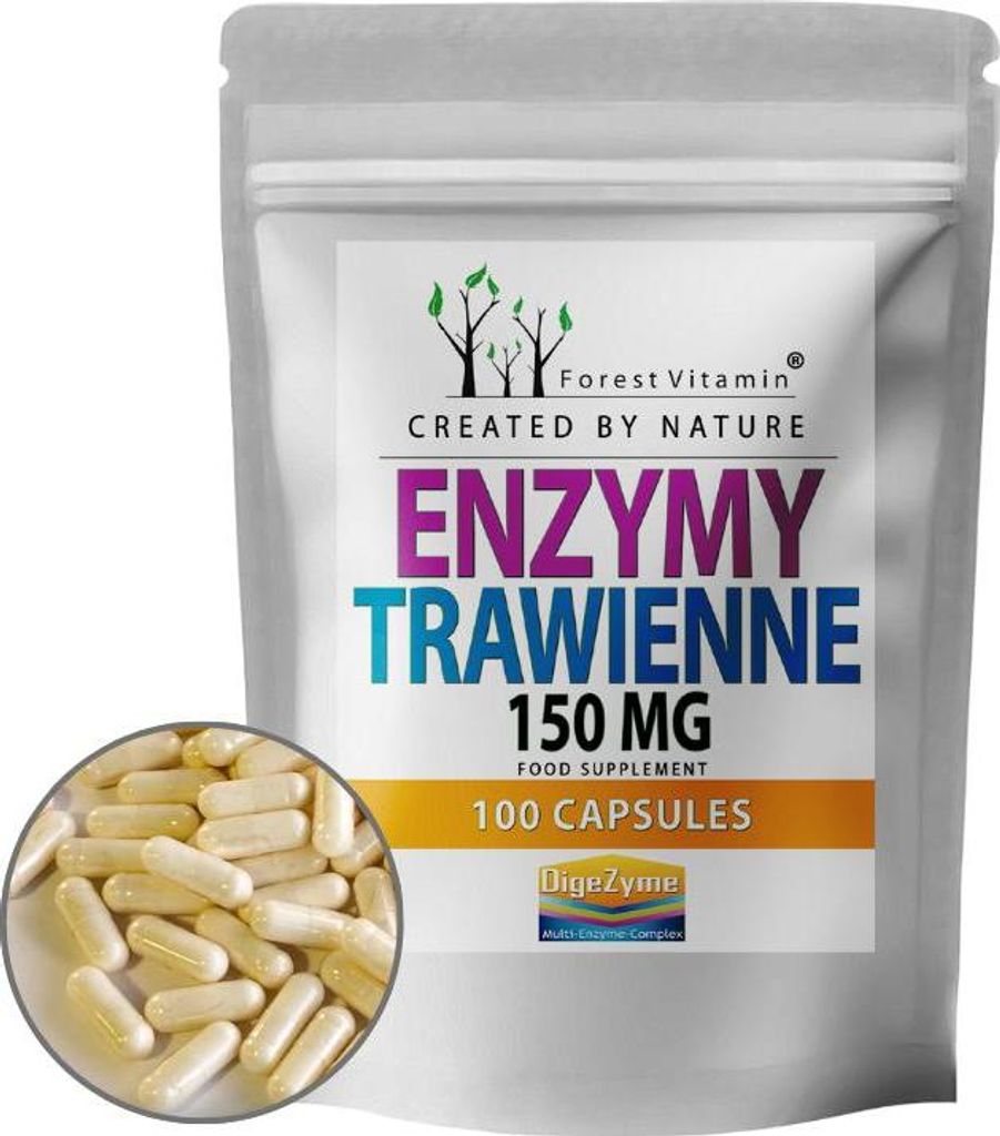 Forest Vitamin Verdauungsenzyme DigeZyme 150 mg 100 Kapseln