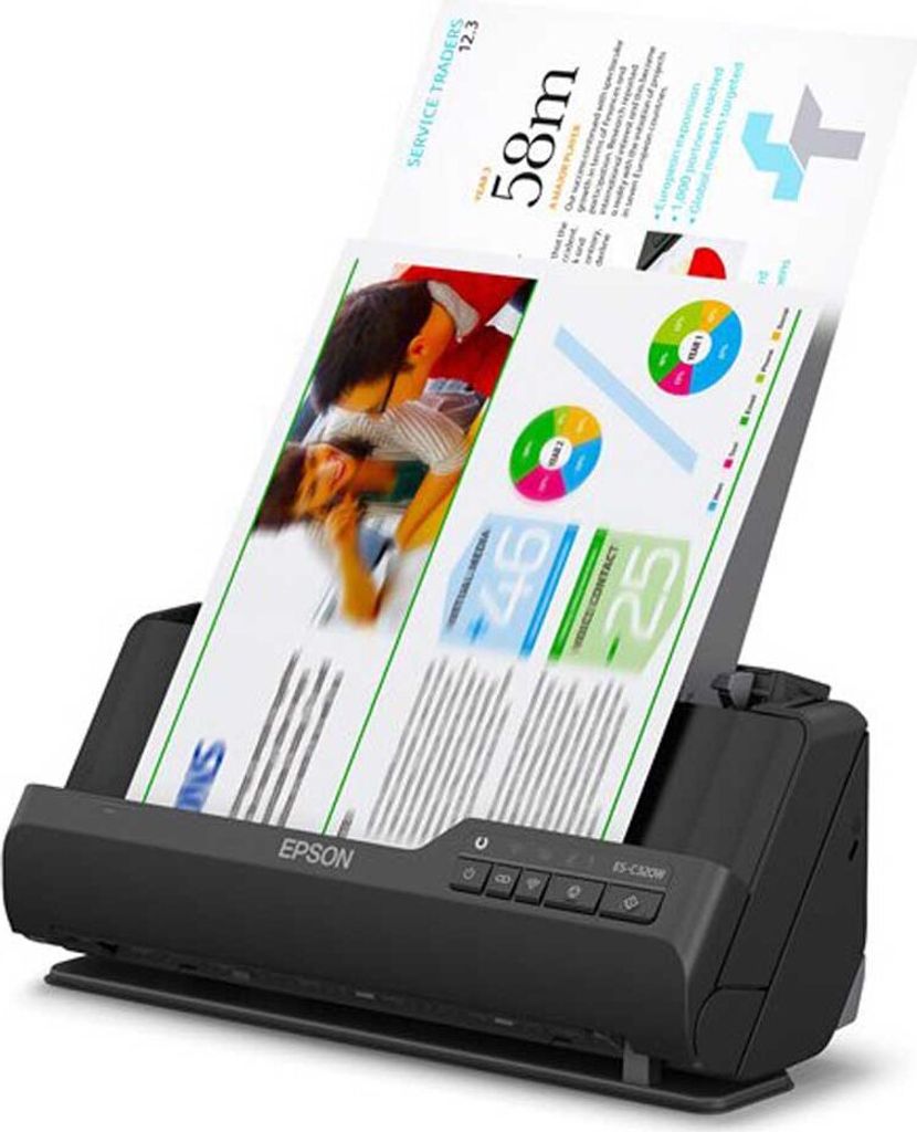 EPSON ES-C320W Dokumentenscanner Produktbild 2