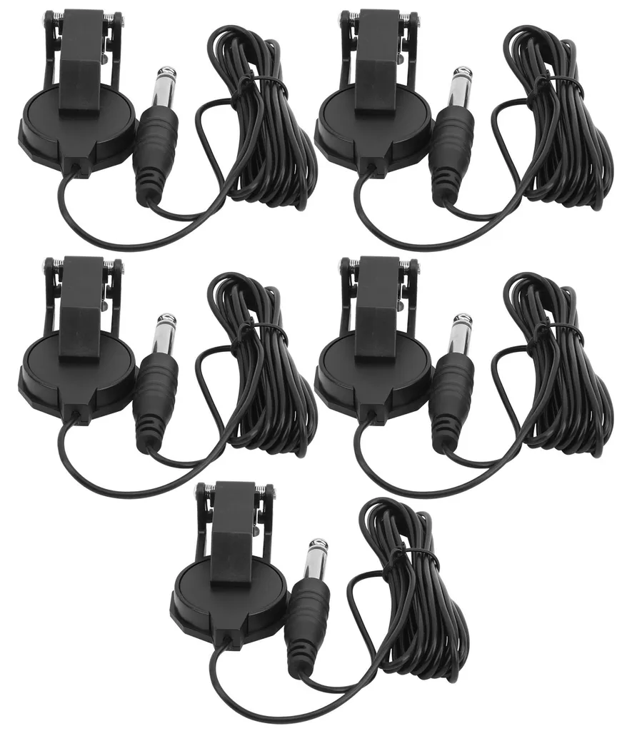 Micro pour guitare et violon à fixer, lot de 5 capteurs Kontakt JD-01