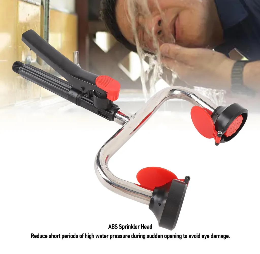 Kit douche oculaire secours : solution contre projections chimiques - 18