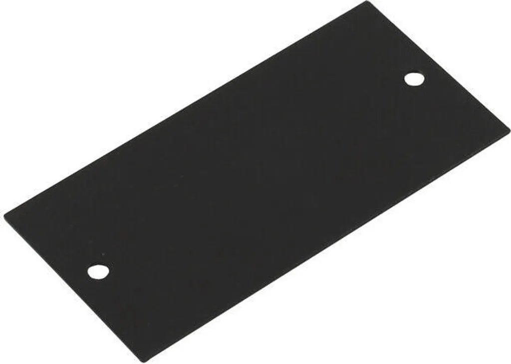 Modulo OMNITRONIC 2U piastra cieca 44x88 mm - 1