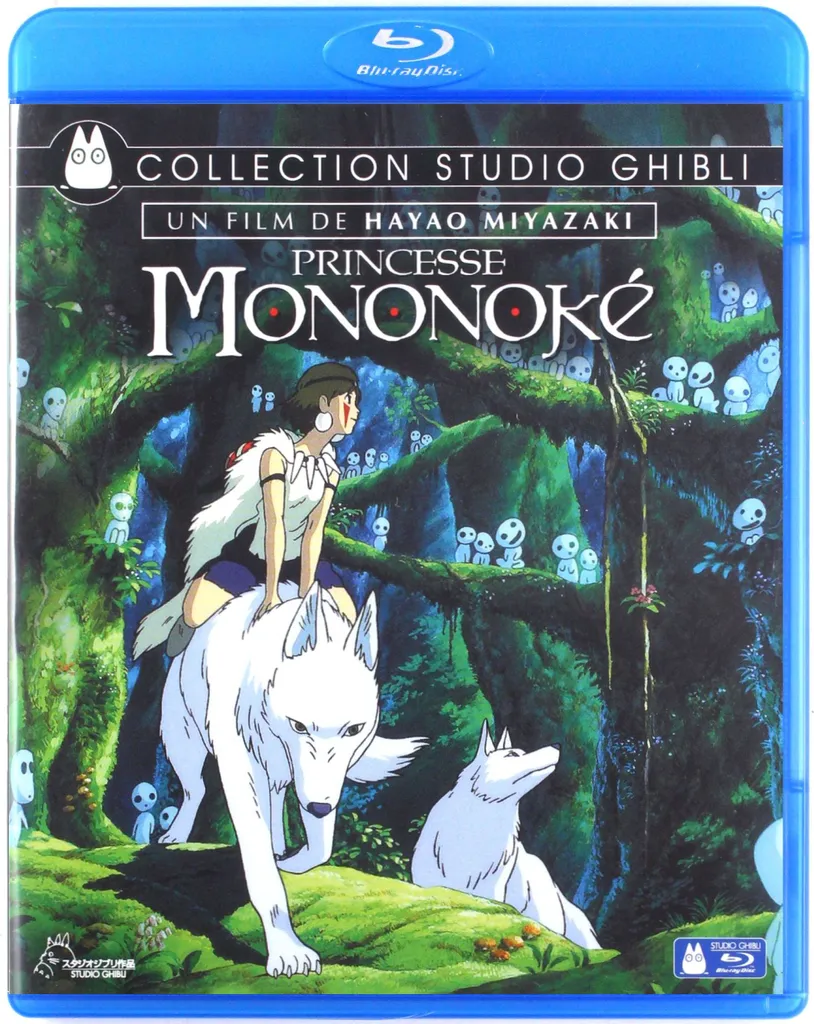 Princesse Mononoké Blu-ray Edition Collector Version Originale Japonaise