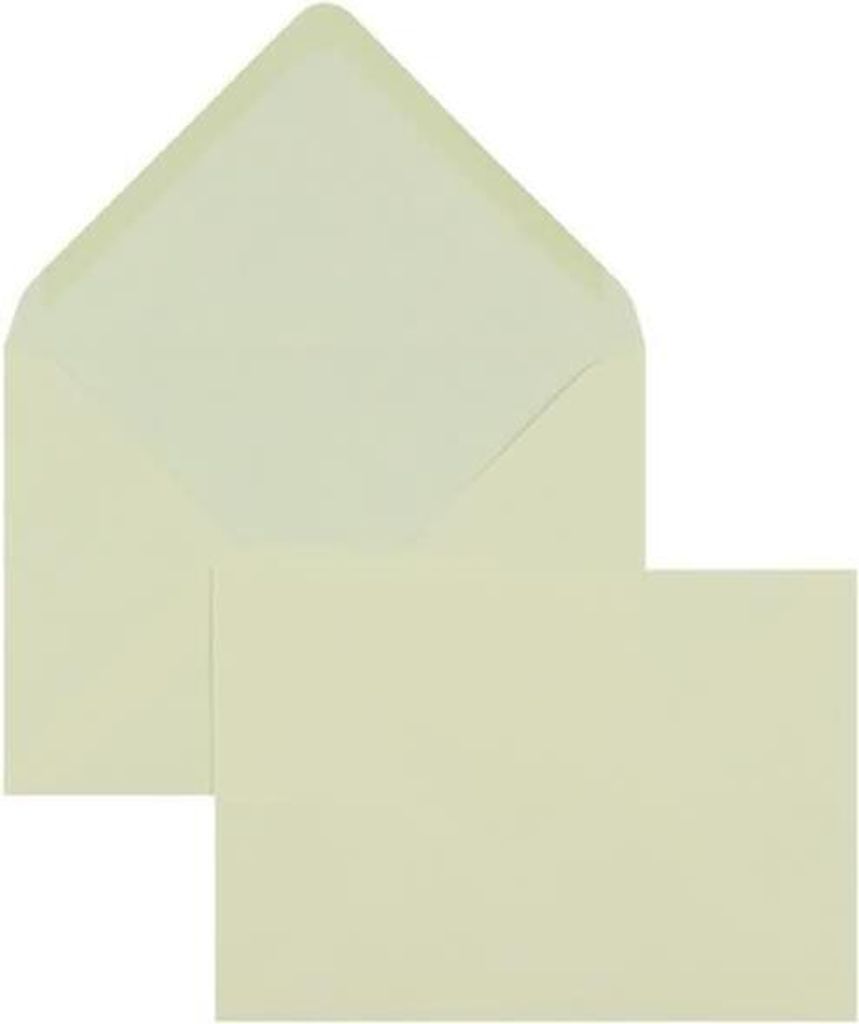 Briefumschläge 133x184mm 100g/qm gummiert VE=100 Stück biscuit