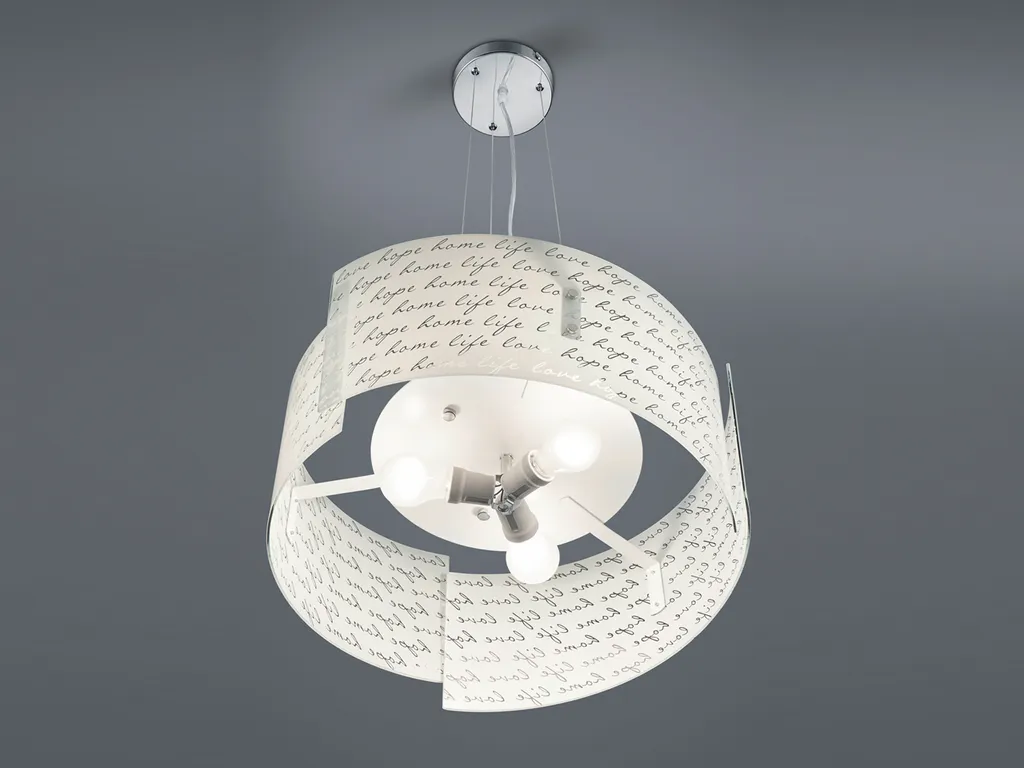Lustre SIGNA blanc 302500301 - Éclairage central pour cuisine moderne - 10