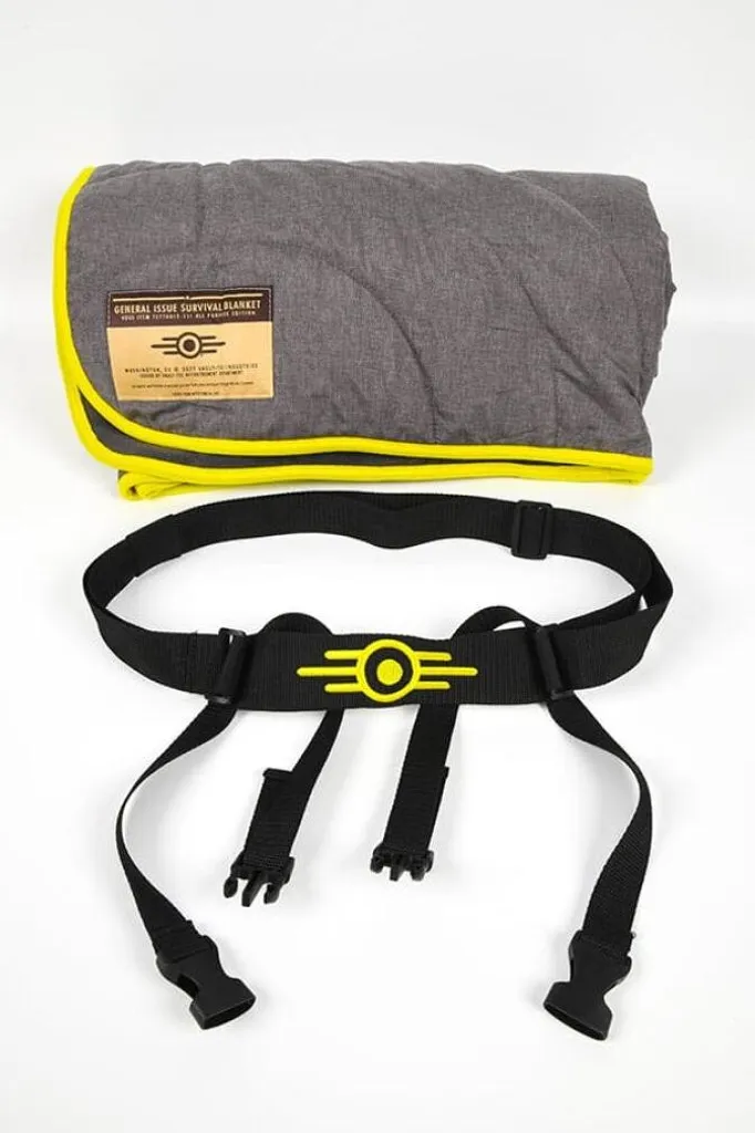 Couverture de survie Fallout Vault Tec pour camping et sorties outdoor - 5