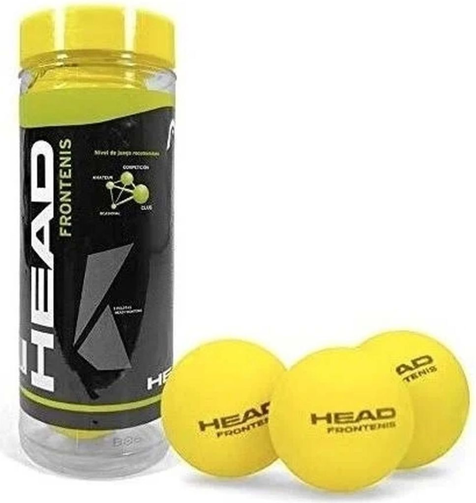 Head Tennis Balls 551300 in Yellow color size Talla unica