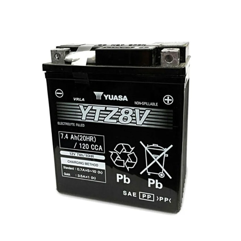 Démarrage Difficile ? Batterie YUASA YTZ8V 7 Ah pour un Lancé Fiable