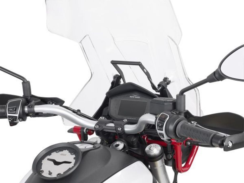 Givi Querstange FB8203 zur Montage am Windschild für Navi für Moto Guzzi V85 TT (19>23)
