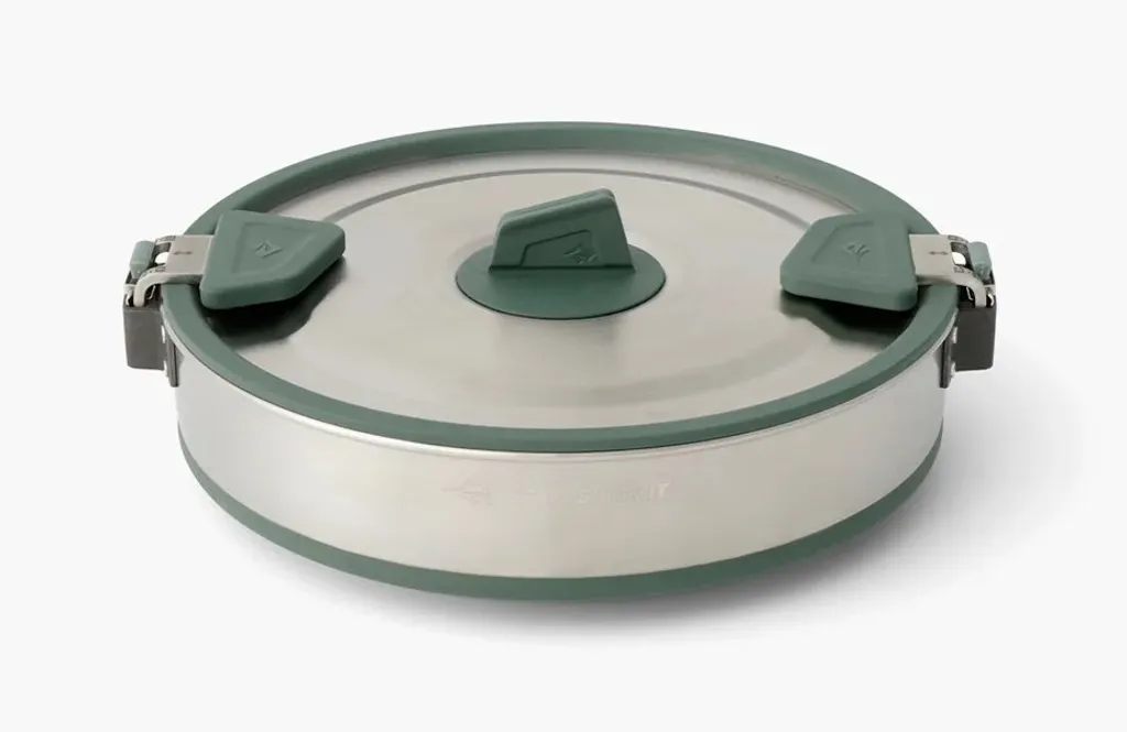 Marmite Detour 3L Sea To Summit : Acier Inox et Finition Verte