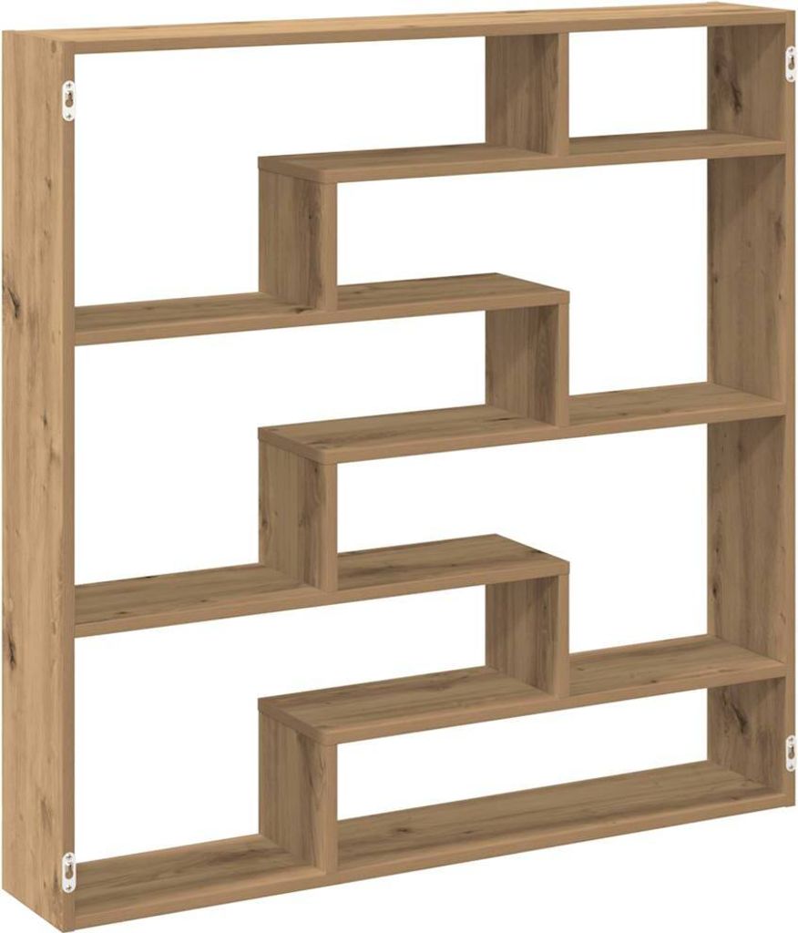 Würfelregal 7 Fächer Artisan-Eiche Holzwerkstoff