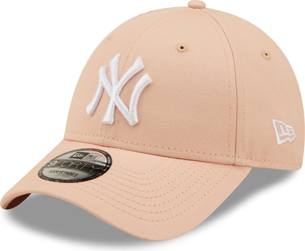New Era 9Forty Strapback Cap MLB New York Yankees League Essential blush rose
