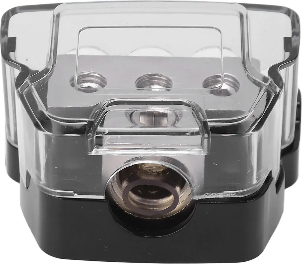 Blocco Distribuzione Potenza 3 Vie Car Audio 0 Gauge In 4 Out - Alta Qualità
