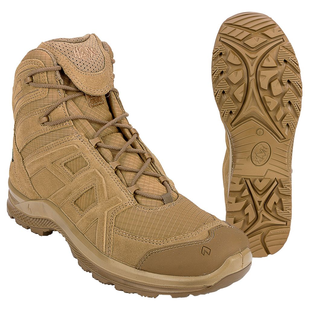 HAIX Militärstiefel BLACK EAGLE Athletic 2.0 V GTX mid 330008 O2 SRC DGUV Gr. 40 kojote