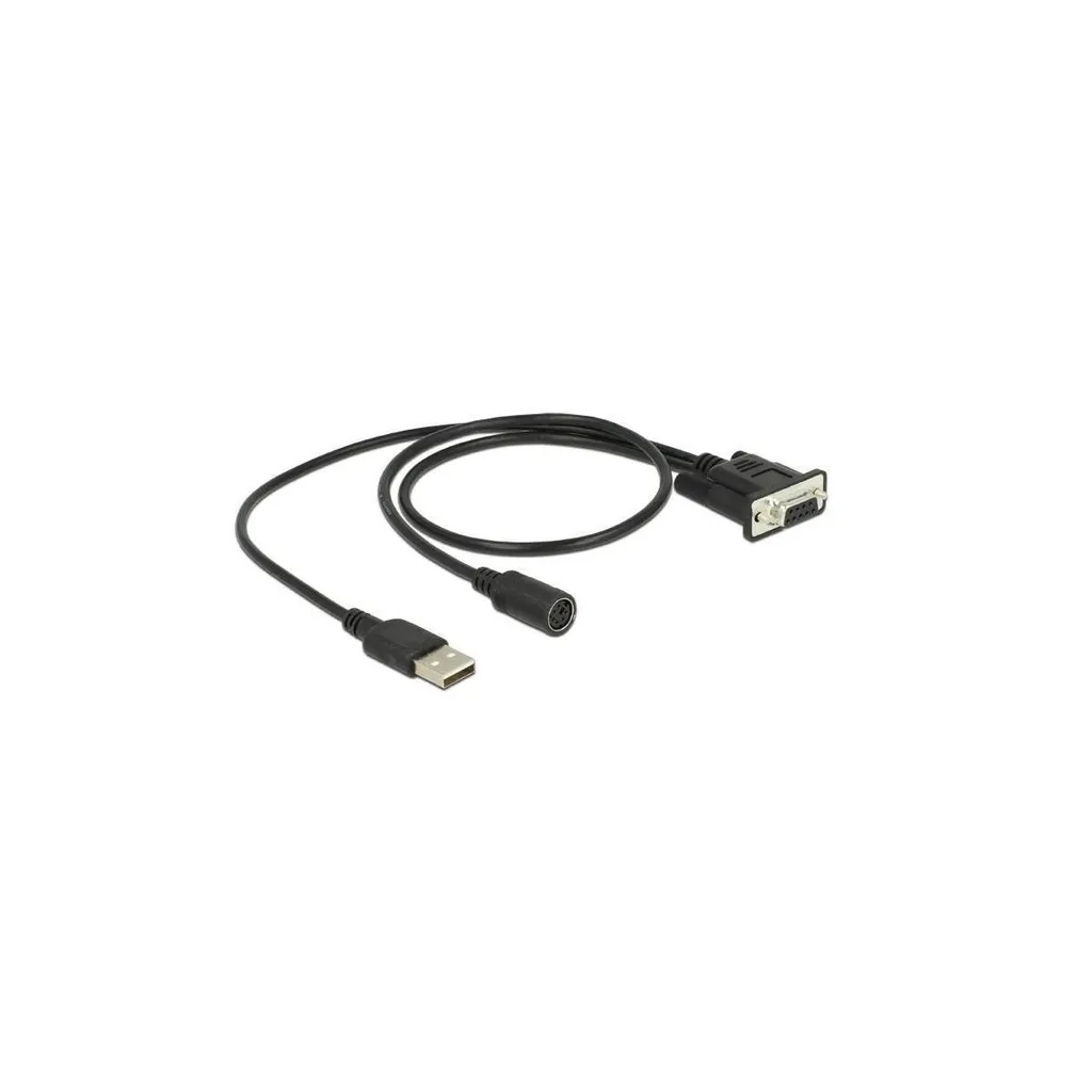 Câble Navilock MD6 vers USB et D-SUB 9 avec Blindage et Signal Stable - 2