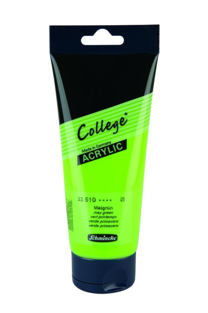 Schmincke 200ml College Acryl Maigruen Acryl 33 510 014