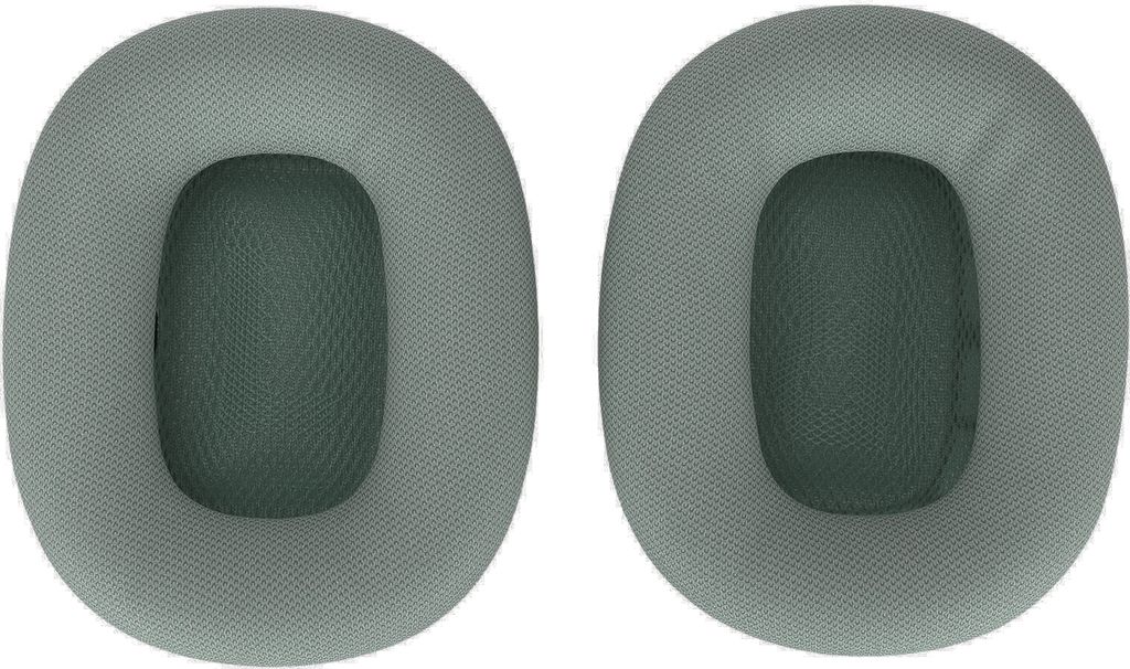 Kopfhörer-Ohrpolster, Ersatz, weicher Memory-Schaum, Protein-Leder-Ohrpolster, Ohrenschützer für Airpod Max, Kopfhörer, Grün