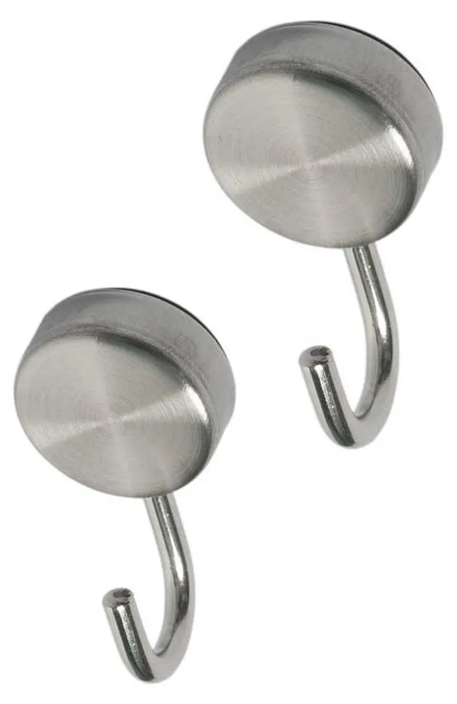 Crochets magnétiques ultra-puissants Ø 26,5 mm en acier inoxydable