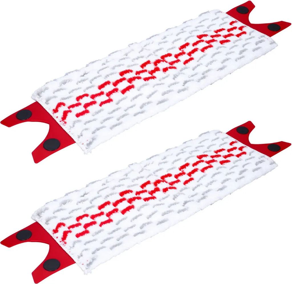 2 Stück für Vileda Wischmopp Ersatzbezug, Bodenwischer Ersatzbezug für alle Bodenarten,Wischbezug Kompatibel für O-Cedar Vileda UltraMax/UltraM...