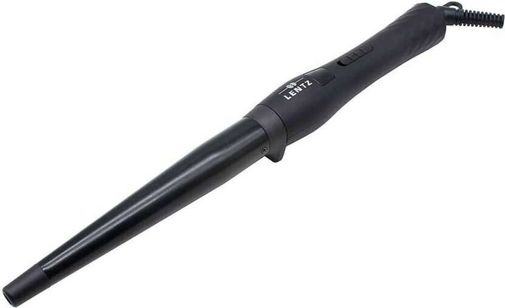 Lentz Curling Wand Lockenstab Keramik Beschichtung für leichte Anwendung Schwarz