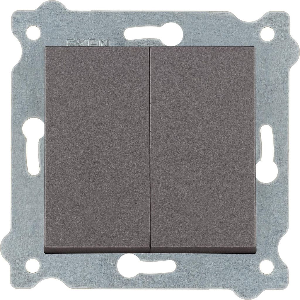 Doppelter Zweiwegschalter Mocha 211/15E EXEN