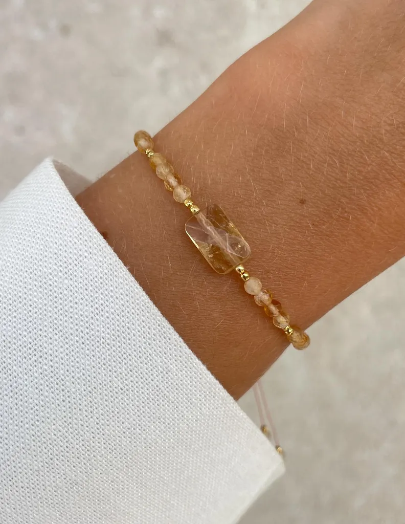 Bracciale Citrino Executive - Successo Professionale e Carriera