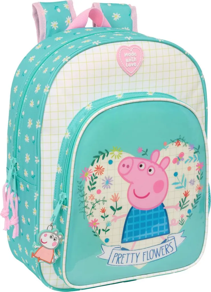 Cartable Peppa Pig Jaune : Sac Léger pour soulager le dos des petits