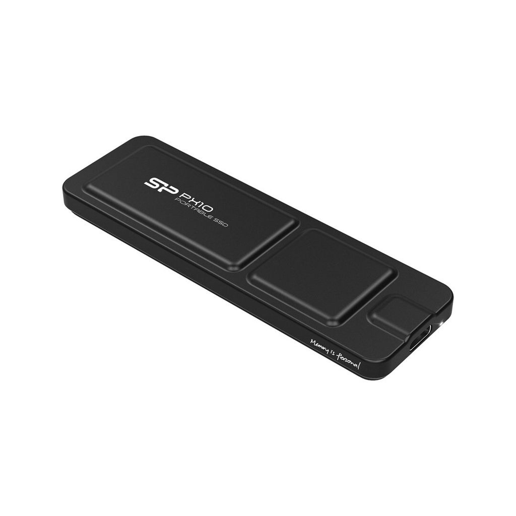 Silicon Power 1TB Portable-Stick-SSD USB 3.2 PX10 Black