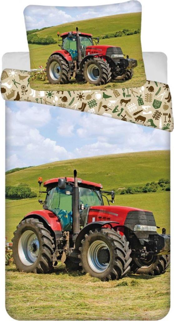 Leinen-Fotodruck Traktor 140x200, 70x90 cm