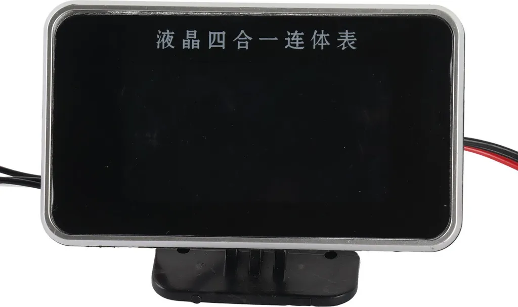 Jauge 4 en 1 LCD haute précision : pression, tension et température 9-36V