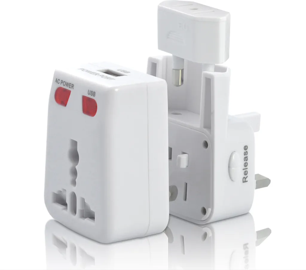 Adattatore Spina Internazionale USB nabiť | Uso Professionale