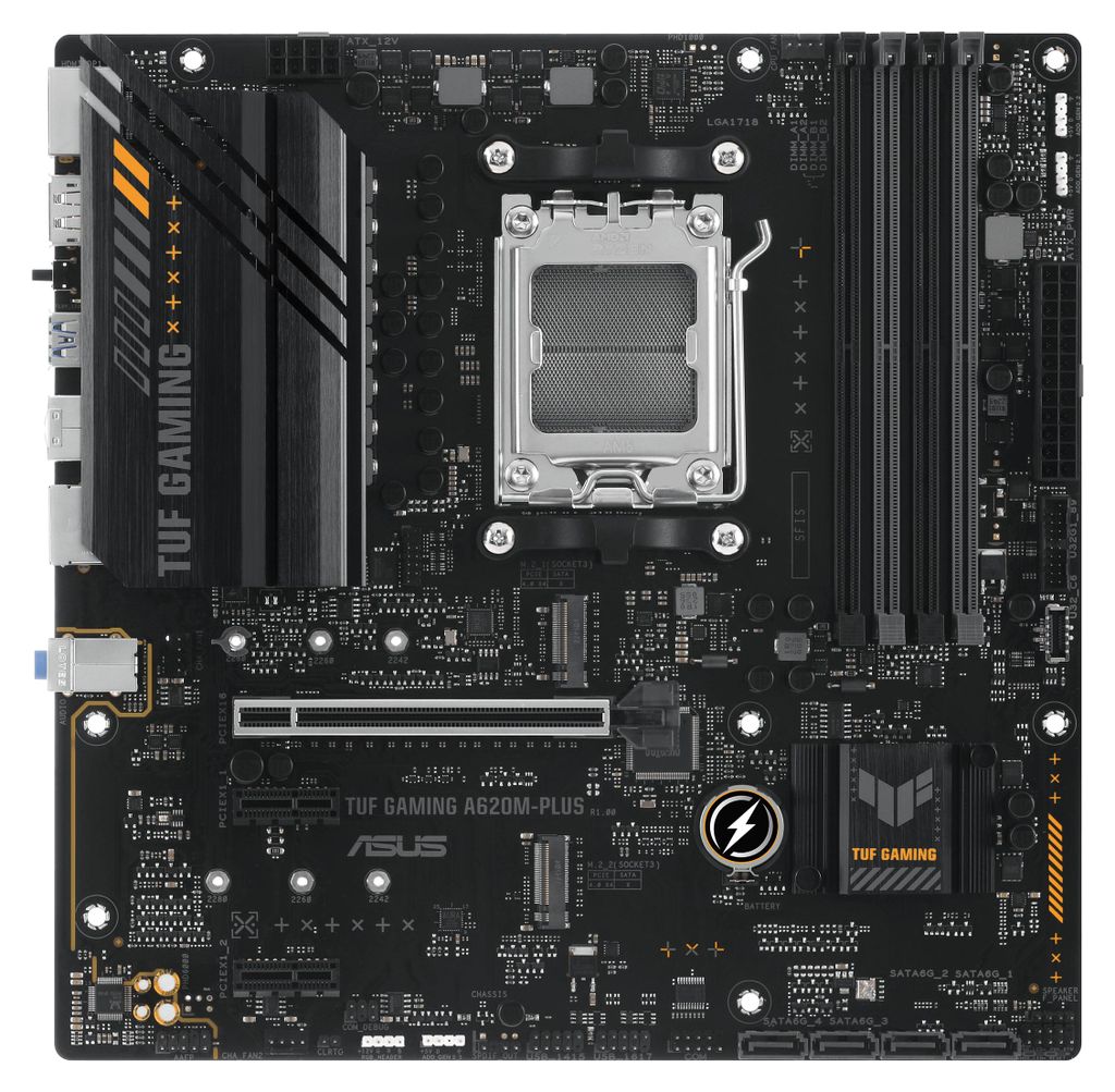 Asus 90Mb1Ez0-M0Eay0 Tuf Gaming A620M-Plus//Am5,A620,Usb 3.2 Gen 1,Aura,Mb