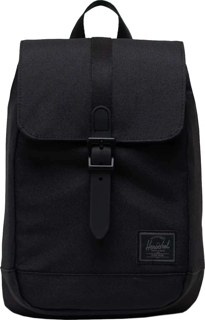 Sac bandoulière robuste noir Herschel Retreat avec fermeture aimantée