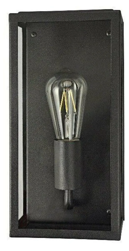 Applique extérieure IP44 NIKLAS AZ4486 - Lanterne design E27 noir