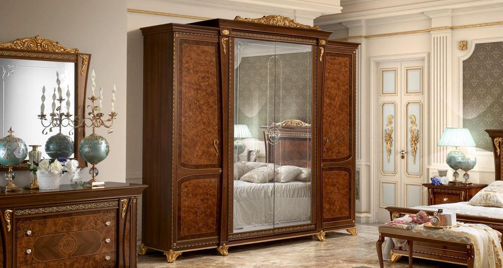 Schrank MobilPiu Luxury Massivholz Schränke Kleiderschrank Produktbild 