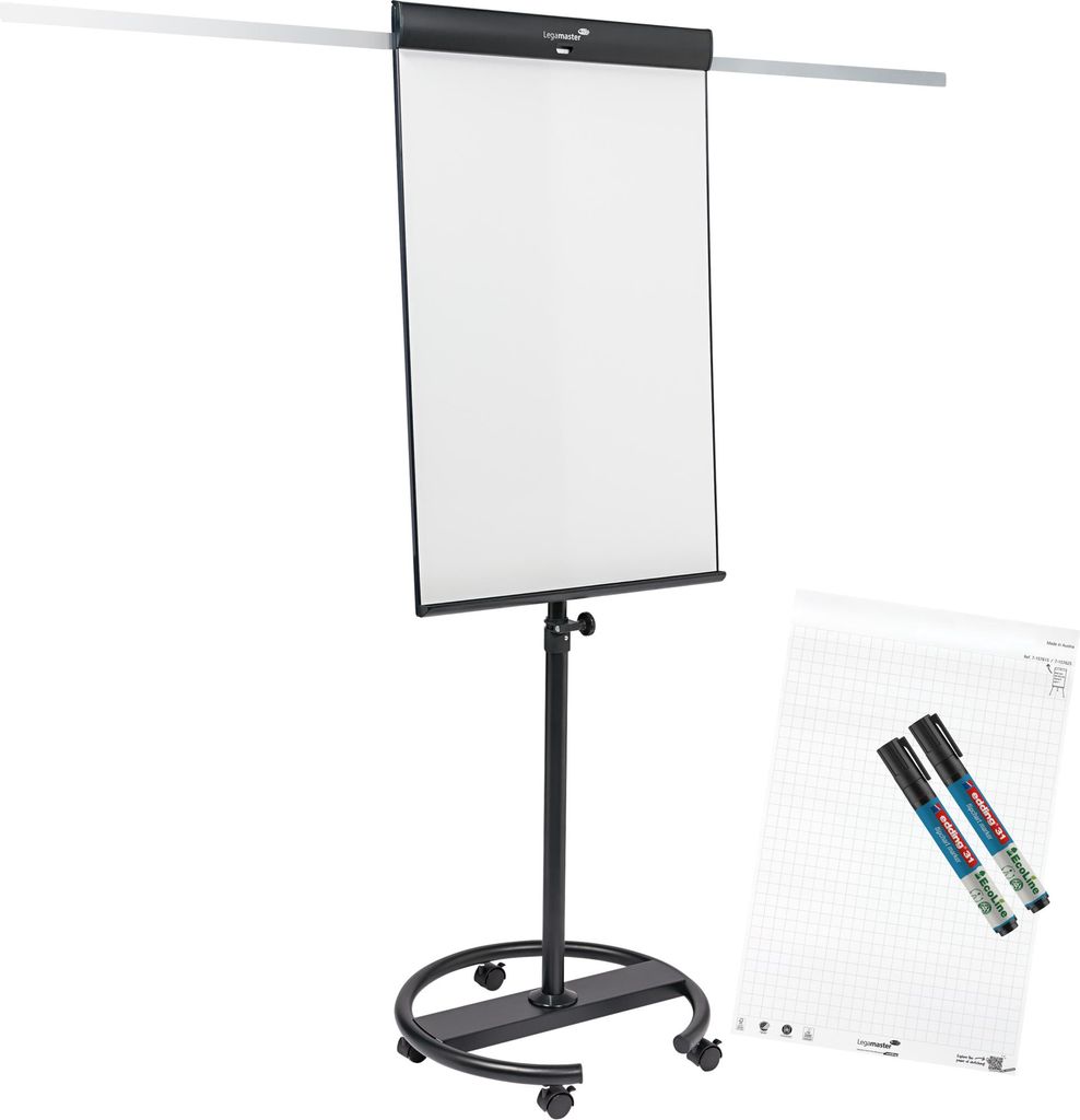 Legamaster SKETCH PRO mobilny flipchart okrągła podstawa, Zdjęcie produktu 