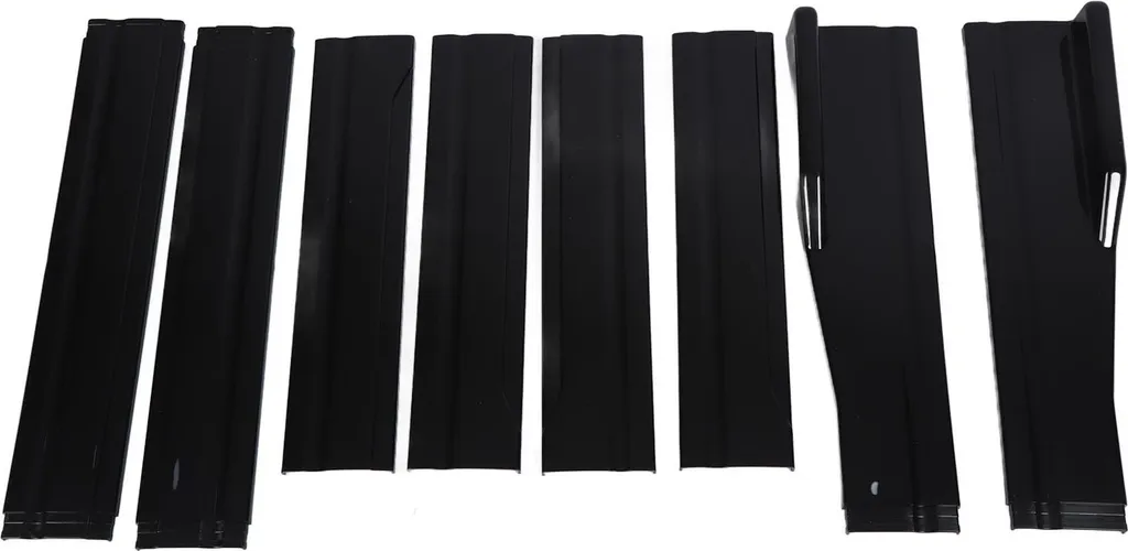 Spoiler Latéral Universel 200cm Noir Brillant - Kit Tuning Carrosserie