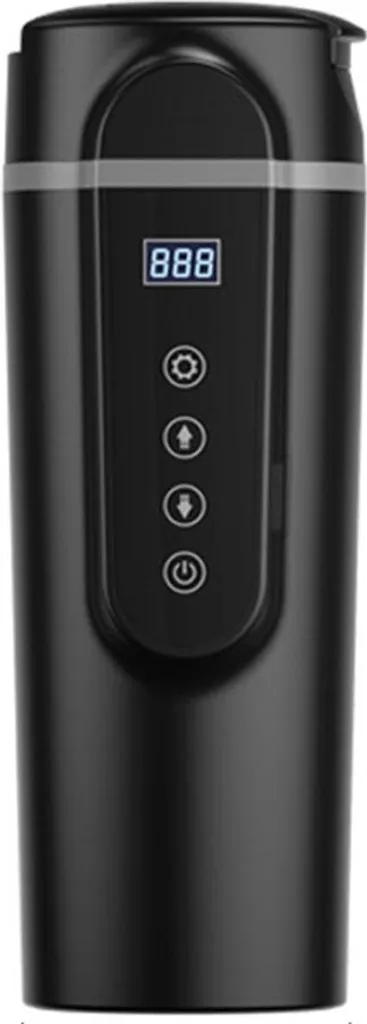 12 V/24 V auto drive elettrico bollitore tazza di riscaldamento con coperchio anti-spill portatile tazze di caffè controllo della temperatura per il tè latte