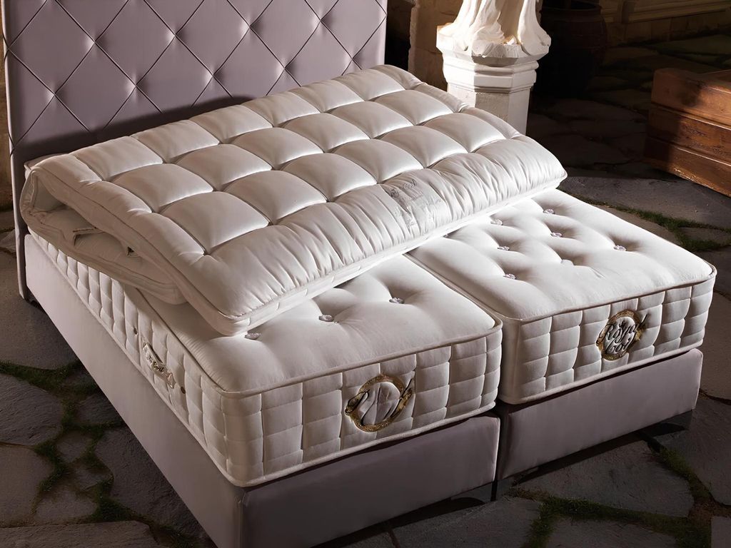 Topper- Mehrere Zonen Matratze - Exklusive Matratzen - 7 Zonen King Size Dicke