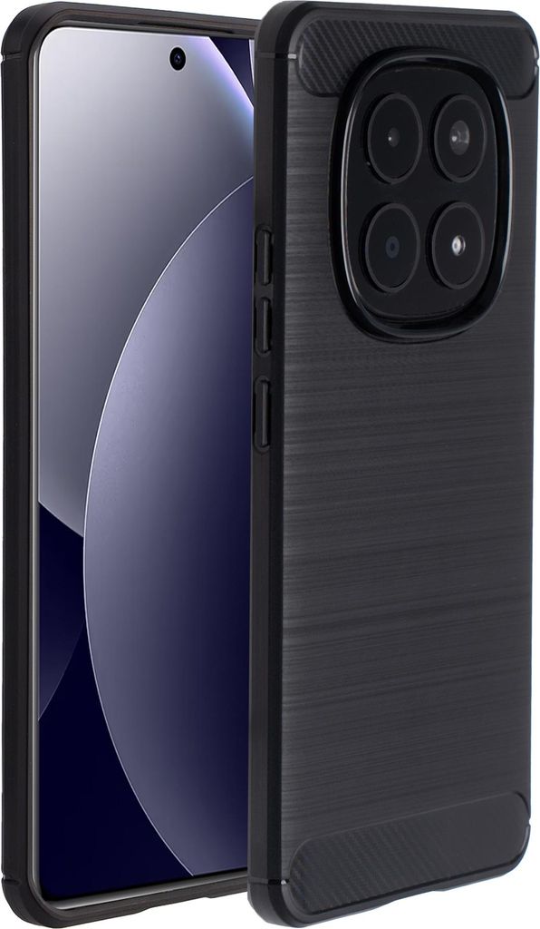 imoshion Brushed Back Cover Xiaomi Redmi Note 15 Pro (5G) - Schwarz
