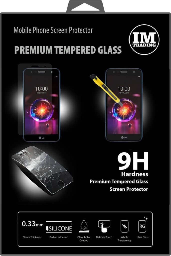 cofi1453 Schutzglas 9H kompatibel mit LG X POWER 3 Displayschutzfolie Schutzfolie Passgenau Glas