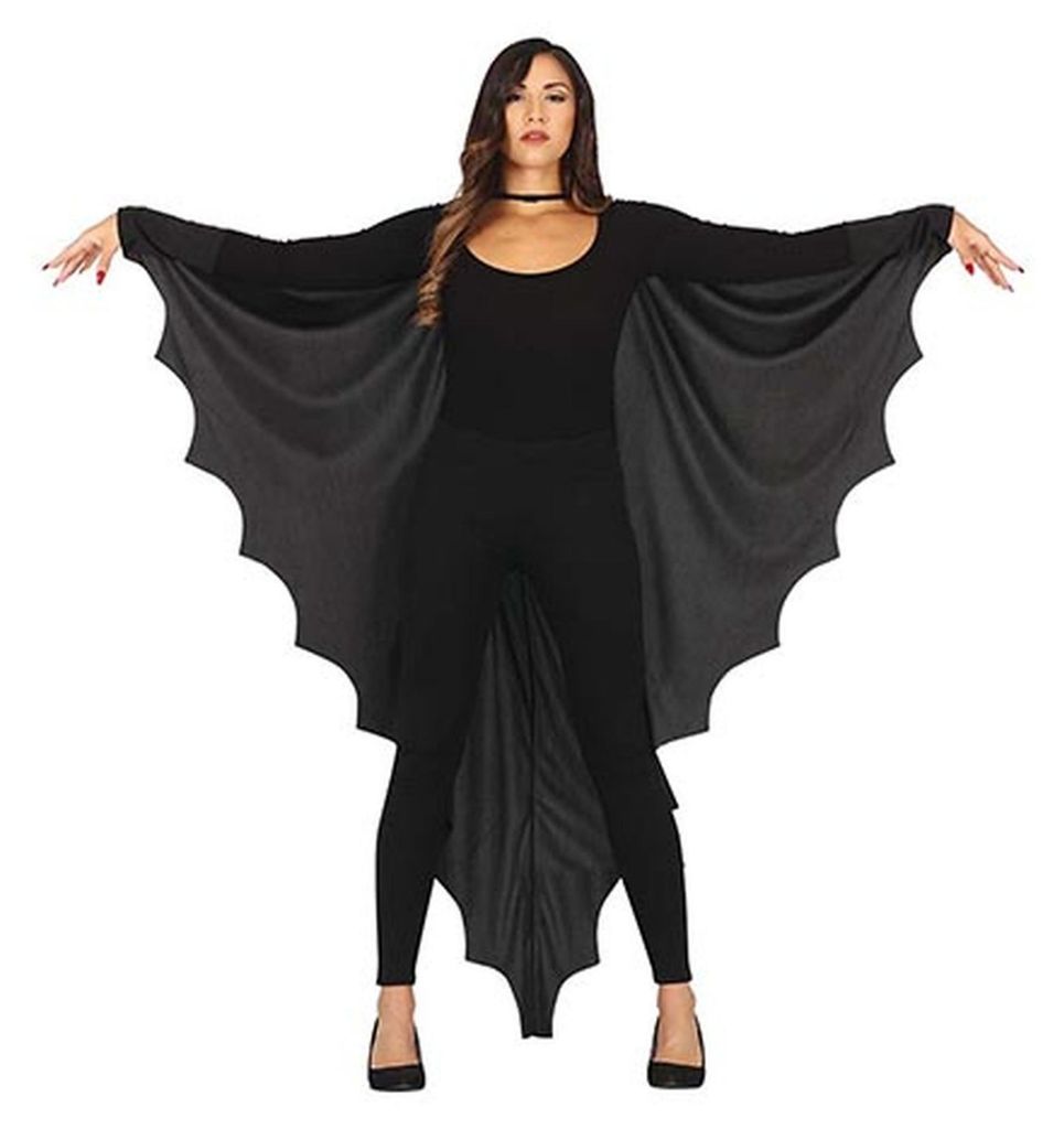 Halloween Fledermausflügel Umhang Kostüm Vampir Produktbild 