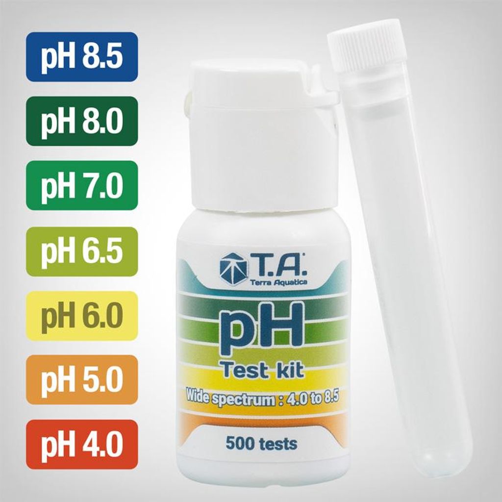 GHE pH-Test-Kit für bis zu 500 Tests, 30ml Produktbild 