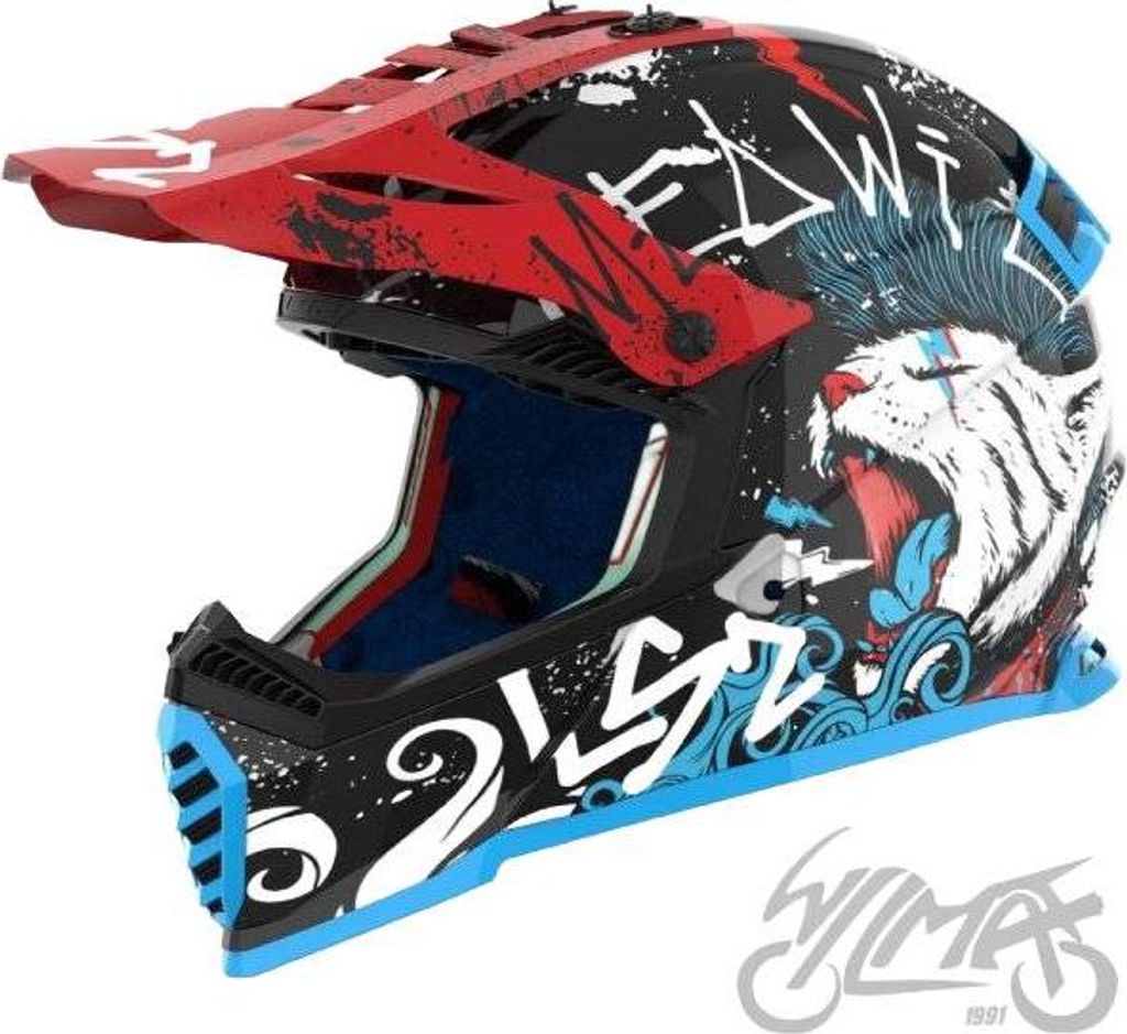 Kask LS2 MX437 Fast II Mini Starmav BL.-06 L - Bezpečná Obrázek produktu 