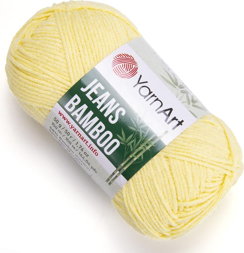 Yarn Art Jeans Bamboo 104 Yellow Strickgarn